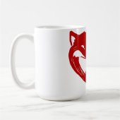 愛キツネ-マグ コーヒーマグカップ (左)