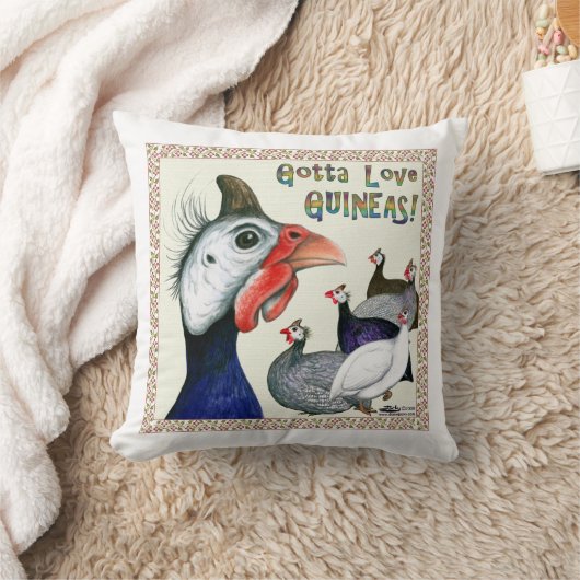 愛ギニーだ！ クッション (ブランケット)