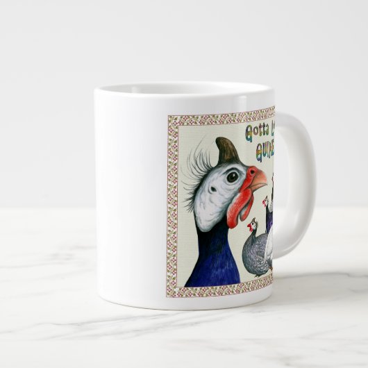 愛ギニーだ! ジャンボコーヒーマグカップ (正面右)
