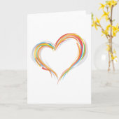 愛ギフト カード (黄色い花)