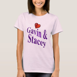 愛ギャビンおよびStacey Tシャツ