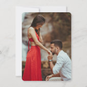 愛ギークバイナリーシンプルコード写真用プログラム セーブザデート (裏面)