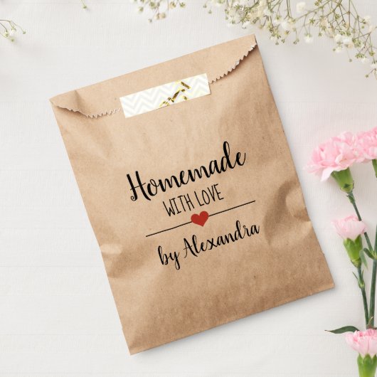 愛クラフトのスクリプト名の好意バッグと自家製 フェイバーバッグ (封をした状態)
