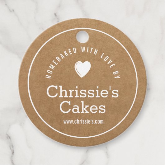 愛クラフトベーカリーで自家製 フェイバータグ (正面)