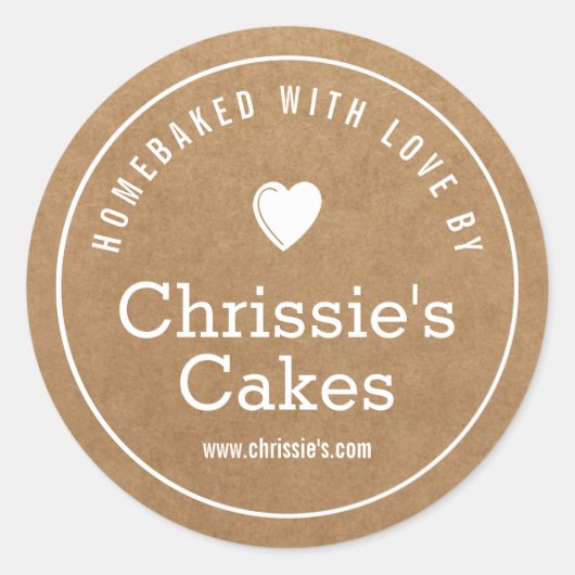 愛クラフトベーカリーで自家製 ラウンドシール (正面)