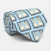 愛クリスマスのタイの雪 ネクタイ (ロール)