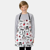 愛クリックで エプロン (着用した状態)