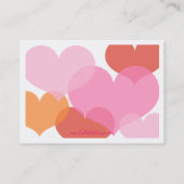 愛クーポンの綴り 割引カード (裏面)