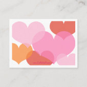 愛クーポンの綴り 割引カード (裏面)