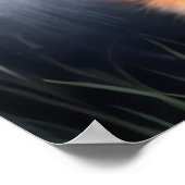 愛クールらしい赤いキツネポートレート | AI Art ポスター (角)