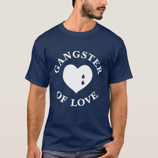 愛グラフィックのTシャツのギャング Tシャツ (正面)