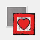 愛グランジ愛 マグネット (正面/裏面)