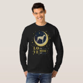 愛グレイハウンドウィンハウンド月 Tシャツ (正面フル)