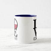 愛コーパスクリスティ11oz ツートーンマグカップ (中央)