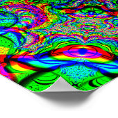 愛サイケデリック ポスター (角)