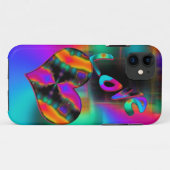 愛サイケデリック Case-Mate iPhoneケース (裏面(横))