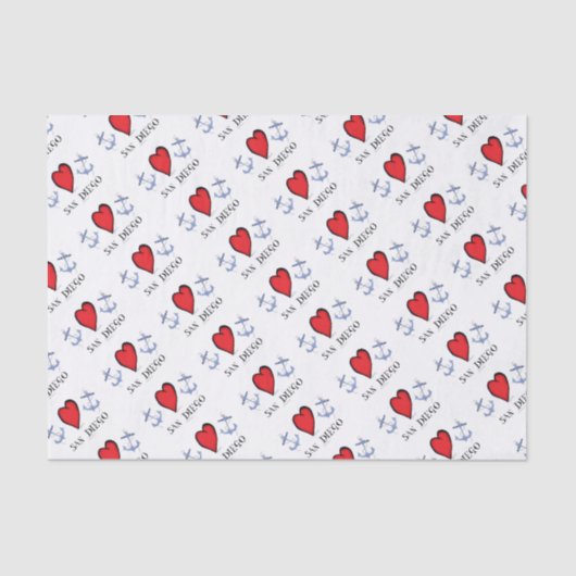 愛サンディエゴ 薄葉紙 (正面)