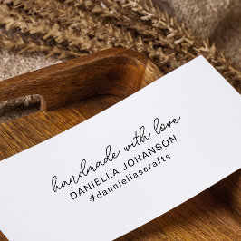 愛シンプルで手作りのミニマルな男 ラバースタンプ