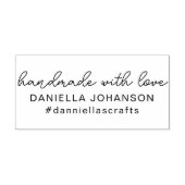 愛シンプルで手作りのミニマルな男 ラバースタンプ (インプリント)