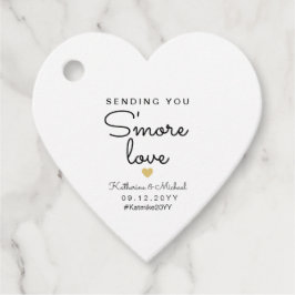 愛シンプルのハートの形を送る フェイバータグ