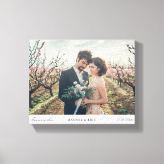 愛シンプルの写真で永遠にミニマルとミニマル キャンバスプリント