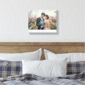 愛シンプルの写真で永遠にミニマルとミニマル キャンバスプリント (インサイチュ (寝室))