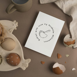 愛シンプルの可愛い焼いた名前をカスタムする セルフインキングスタンプ