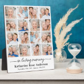 愛シンプル者の思い出16フォトコラージュ記念 フォトプラーク (側面)