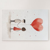 愛シンプル ジグソーパズル (横)