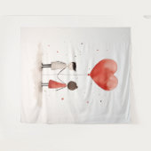 愛シンプル タペストリー (正面(横))