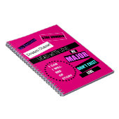 愛ジャーナルが付いているSoulFreeGLAM鉛 ノートブック (右側)