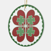 愛ジンクスで幸運なオーナメント- セラミックオーナメント (左)