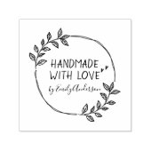 愛スタイリッシュ名で手作りの手描き線 セルフインキングスタンプ (デザイン)