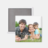 愛スタイリッシュ家エレガント写真パーソナライズされた マグネット (正面/裏面)