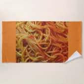 愛スパゲッティに ビーチタオル (正面)