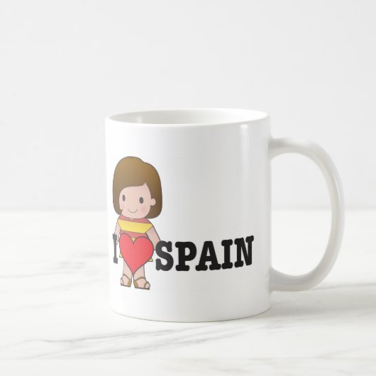 愛スペイン コーヒーマグカップ (右)