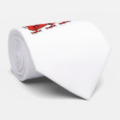 愛タイのドラゴン ネクタイ (ロール)