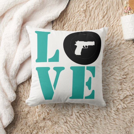愛ターゲット クッション (ブランケット)