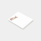 愛チワワの小犬のポスト・イットの付箋 ポストイット (アングル)