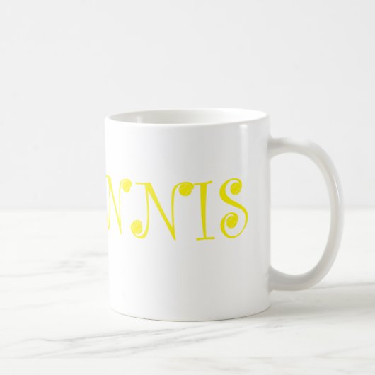愛テニス コーヒーマグカップ (右)