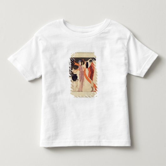 愛トークン(w/c紙で) トドラーTシャツ (正面)