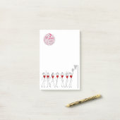 愛ネットボールは棒の姿を置きます ポストイット (デスク上)