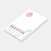 愛ネットボールは棒の姿を置きます ポストイット (アングル)