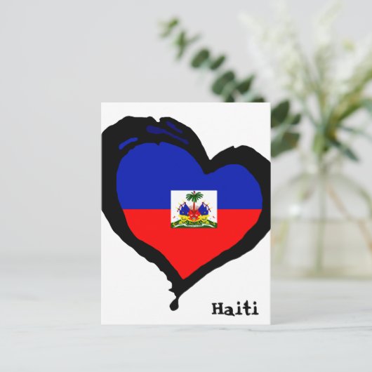 愛ハイチ ポストカード (スタンド正面)