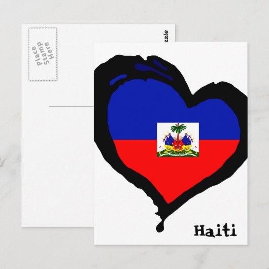 愛ハイチ ポストカード (正面/裏面)