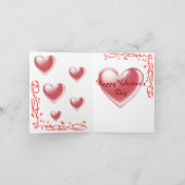 愛ハリネズミの挨拶状ver.2 シーズンカード (内部)