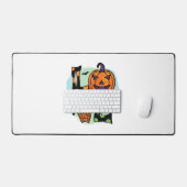 愛ハロウィーン、ハロウィーン、怖い、衣装 デスクマット (キーボード&マウス)