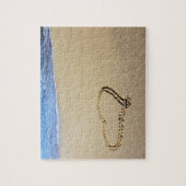 愛ハートのビーチ ジグソーパズル (縦)