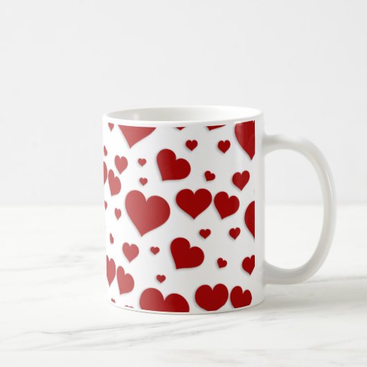 愛ハートのマグ コーヒーマグカップ (右)