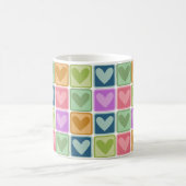 愛ハートのマグ コーヒーマグカップ (中央)